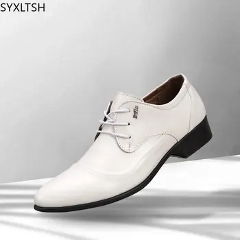 Италиански бизнес костюм, официалните обувки за мъже, офис 2023, ежедневни модел обувки за мъже, oxfords за мъжки прически мъжки обувки