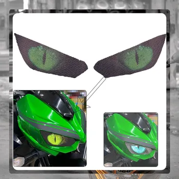 За KAWASAKI Z1000 Z 1000 2014 2015 2016 Мотоциклет 3D Преден Обтекател Защита на Фаровете Стикер Защита На Светлина
