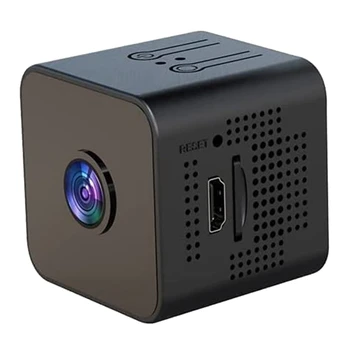 Камера Wifi 1080P, звукова камера за движение, камера за нощно виждане на закрито, автомобилни камери за домашния офис, за наблюдение
