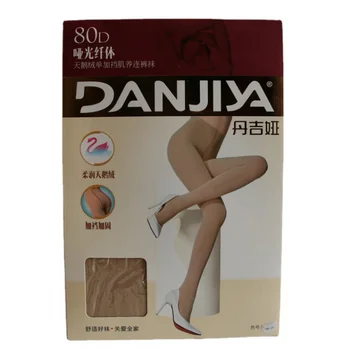 Danjiya Sl0812 Кадифе единични чорапогащи за грижа за кожата на слабините 80D Мат за отслабване 693121001588