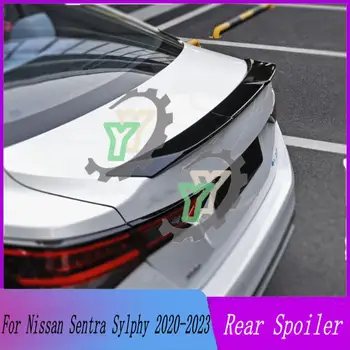 20 21 22 23 Висококачествена ABS-Пластмаса, Заден Спойлер на Багажника на Колата, Тампон На Задното Крило За Nissan Sentra Sylphy 2020 2021 2022 2023