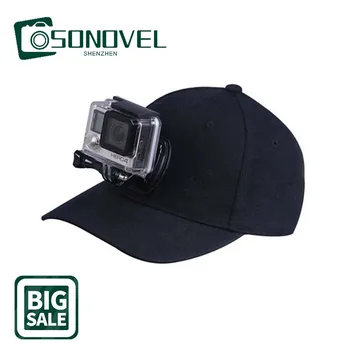Регулируема парусиновая шапка за джобна камера, Солнцезащитная шапка за джобна камера Gopro аксесоари за спортна екшън камера