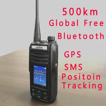 Radtel RN15 APRS Глобална Радио с безплатен Разговор 500 км Неограничен Радиус на Действие на Мрежата Двупосочен Радио GPS Bluetooth IP67 Проследяване на местоположението