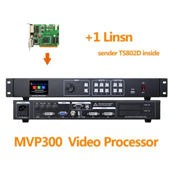 Процесор led дисплей MVP300 Поставяне на Карти синхронизиране на Linsn TS802D Използването на Видеостены вътрешен USB led модул