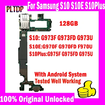Безплатна Доставка За Samsung Galaxy S10 G973F G973FD G973U S10 Plus G975F G975FD G975U S10E G970F G970U G970FD Отключване на Дънната платка