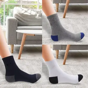 Мъжки чорапи за изказвания, 10 чифта чорапи със средна дължина, с контрол на влажност, устойчиви на пот, абсорбиращи влагата Спортни чорапи