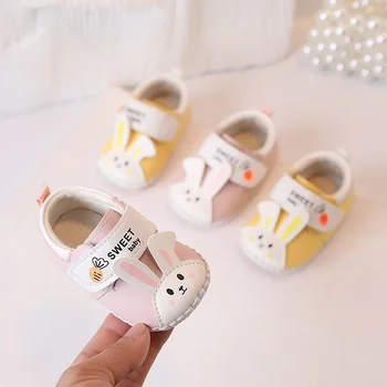 Нова детски обувки за момчета и момичета 0-1-1 години, обувки за бебета подметка, скъпа обувки за бебета и малки деца 3-6-10 месеца.