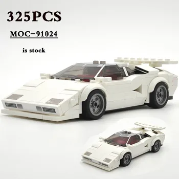 Класически Шампион на Скоростта на MOC-91024 Градивни елементи на Колата 325 бр. Монтажна Модел на резервни Части за Играчки За Възрастни и за Деца и Подаръци За Рожден Ден