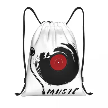 Музикална плоча върху винил Sunset 2, раница, с хумористичен модел, руло одеяла, чанти съвсем малък, спортна чанта, Удобна