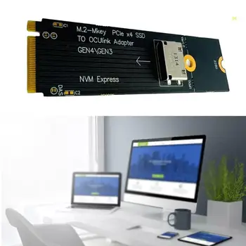 M. 2 M key PCIeX4 SSD до U. 2 Карта-адаптер OCuLink СФФ-8612 за 2,5-инчов NVME U 2 (СФФ 8639) PCIE SSD NGFF Конвертор CardDropshipping