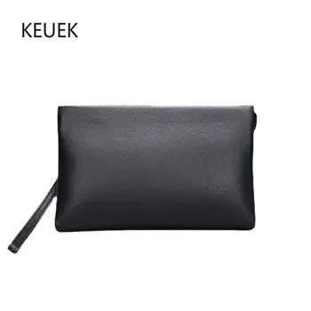 Клатчи от естествена кожа, бизнес и ежедневни мъжки чанти Bolsos, Луксозни дизайнерски чанти Bolsos Clutch 2A
