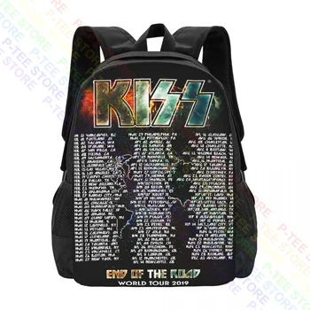 Редки предмети Kiss End Of The Road Tour 2019 дата на турнето P-1439Backpack, Раници за спортни облекла с голям капацитет