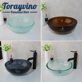 черен комплект мивки за баня, bacia de banheiro с матирано черно кран от многоцветного стъкло, набор от смесители за мивки от закалено стъкло
