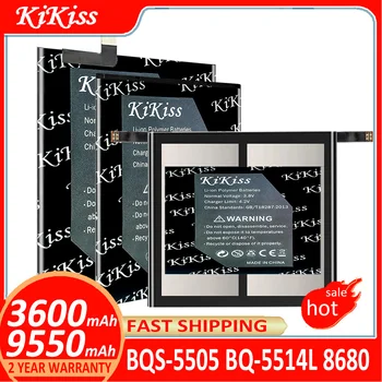 Батерия KiKiss за BQ BQS-5505 BQ-5514L Strike Power 4G 8680/батерии BRAVIS A551 Atlas + НОМЕР на песен