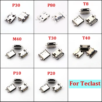 USB-Конектор За Зареждане Teclast T40 M40 TLA007 P20HD P20 10,1 Инча Pro M30 Т8 P80 P98 USB Зарядно Устройство Конектор За Док-станция За Зареждане