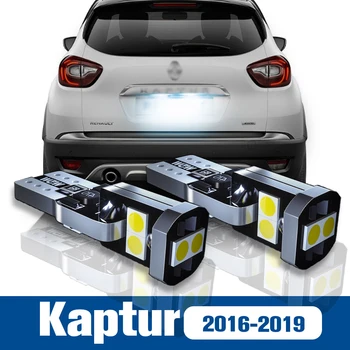 2 бр. led лампа регистрационен номер Аксесоари Canbus за Renault Kaptur 2016 2017 2018 2019