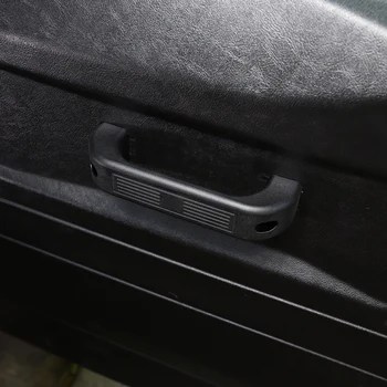Довършителни вътрешни дръжката на вратата на колата от алуминиева сплав черен цвят за Land Rover Defender 90 110 130 2004-2018 Автомобилни Аксесоари