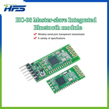 Модул за сериен порт HC-08 HC08 Безжични радиочестотни transceiver Bluetooth 4.0 с поддръжка на 9600 бита/с с ниска консумация на енергия, микроконтролер 3,3