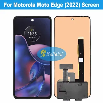 За Motorola Edge 2022 LCD дисплей с touch screen Digitizer възли За Мото Edge (2022)