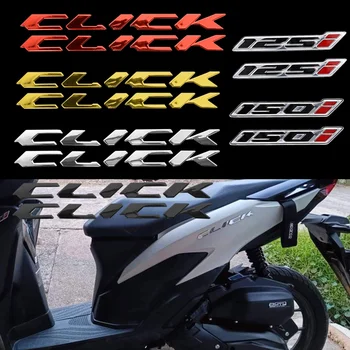 3D Стикери на мотоциклет, стикер с логото на CLICK, стикер с емблемата на резервоара, Аксесоари за Honda CLICK 125 125i CLICK150i 150