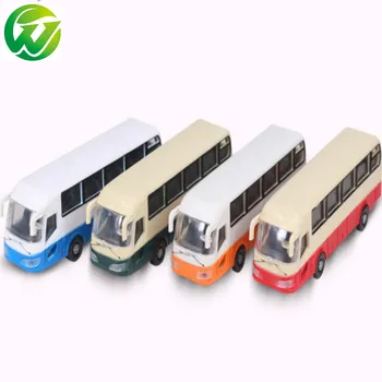 Мащабна модел на пластмасовия автобус 1/75 1/100 1/150 за архитектура, оформление на сгради, влакове