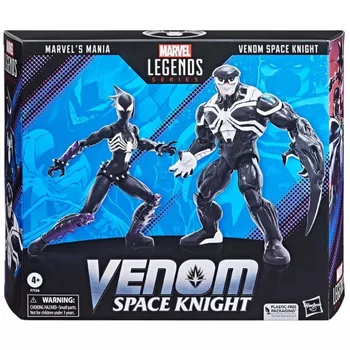 Hasbro Оригинални Marvel Legends 6 инча Мания и Веном Космически Рицар 2 Опаковки Фигурки, играчки за деца