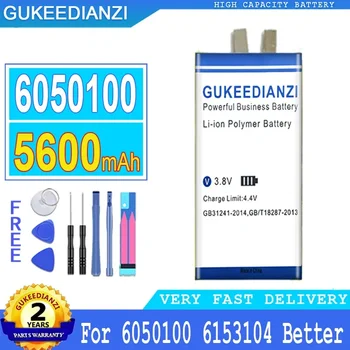 Батерия GUKEEDIANZI капацитет от 5600 mah за 6050100 6153104 по-Добре, отколкото 6252103 За PSP Change UMD Batteria