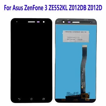 За Asus ZenFone 3 ZE552KL Z012DB Z012D Z012DA Z012DC Z012S Z012DE LCD дисплей С Сензорен Екран Дигитайзер В Събирането на