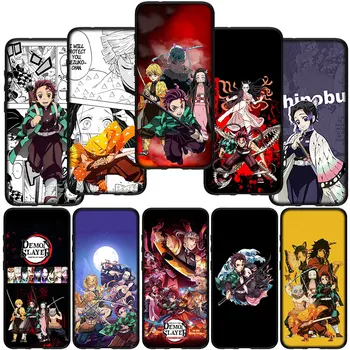 Demon Slayer Kamado Tanjirou Nezuko Калъф за Телефон Xiaomi Poco X3 NFC GT X4 M2 M3 M4 M5 Pro 10T 11T 11 12 C40 F3 A3 A2 Калъф
