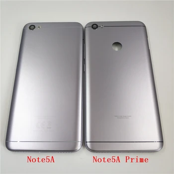 Оригиналът е за Xiaomi Redmi Note 5A/Note 5A Prime, задната част на кутията, а на задната задвижваната батерия С бутон за включване, Резервни части