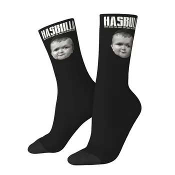 Мъжки чорапи Mini Eagle Hasbulla Magomedov's Crew, Унисекс, готини чорапи за момичета на пролет, лято, есен, зима