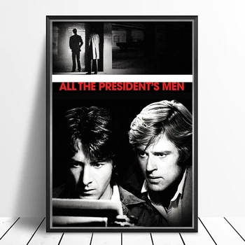 Цялата президентската рать (1976) - американска политическа биографическая драма, филм, украшающий стени принтом Робърт Редфорд и Дъстин Хофман.