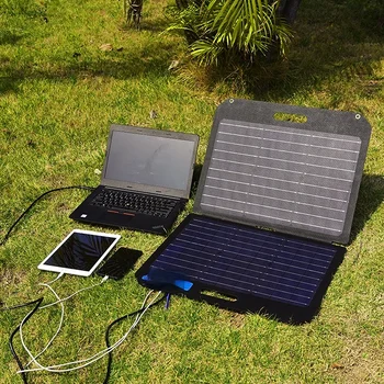 Малко складное зарядно Usb устройство за съхранение на Power Bank, Бързо зареждане, по-лека зареждане Etfe, Мини преносими слънчеви панели за дома