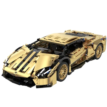 1: 14 Състезателна модел от серията Lamborghini Creative, Строителни блокове, Moc Expert, Играчки за спортни автомобили, подарък за рожден Ден за възрастни, детски играчки за сглобяване