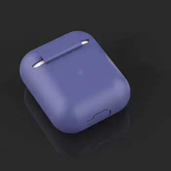Чанта за съхранение на слушалки, практически устойчив на абразия здрав силиконов калъф за безжични слушалки AirPods 2