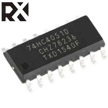 Оригинален 74HC4051D, 653 SOIC-16 8-канальным аналогов мультиплексором и чип-преобразувател