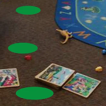 5 Комплекти за кръгли стикери-маркери на Точката за пода в класната стая, килим, маса, украса за детски предучилищни заведения, Офис етикети, консумативи