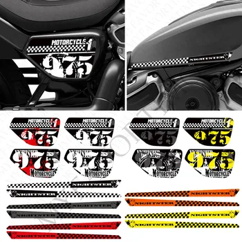 Резервоар на Мотоциклет Тампон Протектор Стикер Стикер на Купето Крило на Изпускателната Тръба За Harley Davidson Nightster 975 RH975 RH 975 2022 2023