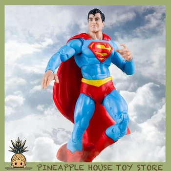 Оригинални 7-инчов аниме-играчки Mcfarlane DC Супермен Фигурки на Супермен, Статуетки, кукли, Фигурки, подаръци за деца, детски играчки